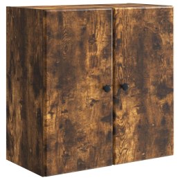 VidaXL Szafka ścienna 59 x 31 x 60 cm Drewno inżynieryjne Dąb wędzony