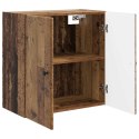 VidaXL Szafka ścienna 59 x 31 x 60 cm Drewno inżynieryjne Stare drewno