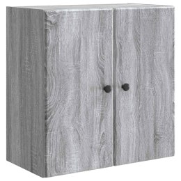 VidaXL Szafka ścienna 59 x 31 x 60 cm Drewno inżynieryjne Szary Sonoma