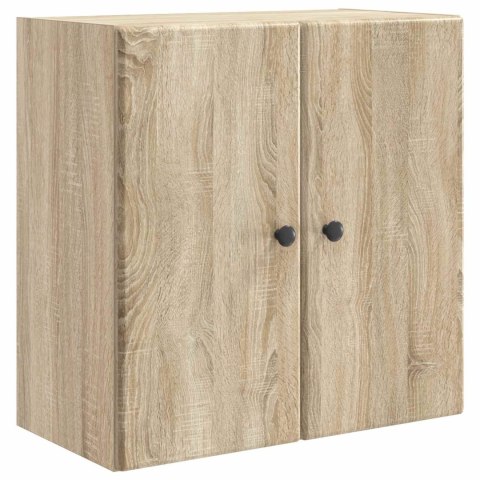 VidaXL Szafka ścienna 59 x 31 x 60 cm Drewno inżynieryjne dąb Sonoma