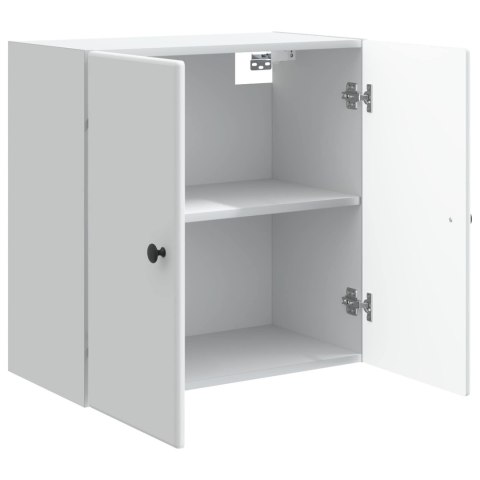 VidaXL Szafka ścienna Biały 59 x 31 x 60 cm Drewno inżynieryjne