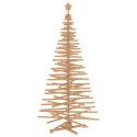 VidaXL Drewniana choinka KOTKA 210 cm Lite drewno sosnowe