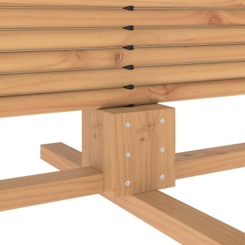 VidaXL Drewniana choinka KOTKA 210 cm Lite drewno sosnowe