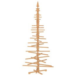 VidaXL Drewniana choinka KOTKA 240 cm Lite drewno sosnowe
