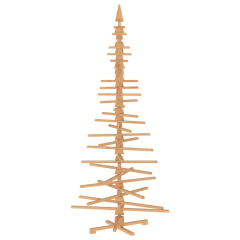 VidaXL Drewniana choinka KOTKA 240 cm Lite drewno sosnowe