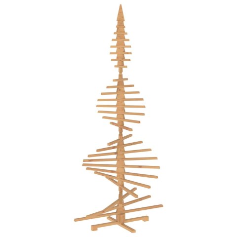 VidaXL Drewniana choinka KOTKA 240 cm Lite drewno sosnowe