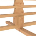 VidaXL Drewniana choinka KOTKA 240 cm Lite drewno sosnowe