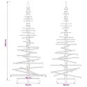 VidaXL Drewniana choinka KOTKA 240 cm Lite drewno sosnowe