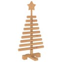 VidaXL Drewniana choinka KOTKA 60 cm Lite drewno sosnowe