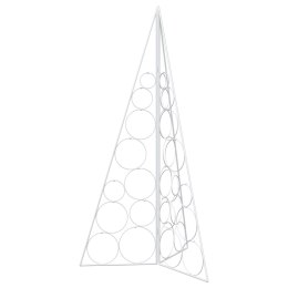 VidaXL Metalowa choinka świąteczna KUOPIO 100 cm Stal Biały