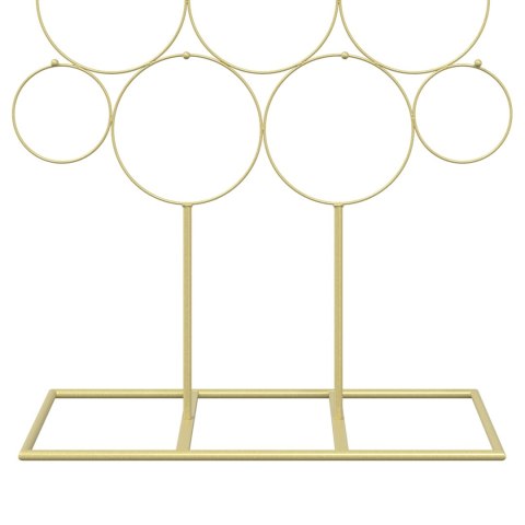 VidaXL Metalowa choinka świąteczna KUOPIO 125 cm Stal złoty