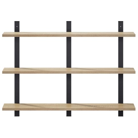 VidaXL Półka ścienna dąb Sonoma 79.5 x 13.5 x 58 cm