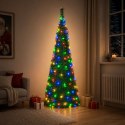 VidaXL Choinka pop up LED 180 cm 150 LED PVC zielony