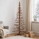 VidaXL Drewniana choinka KOTKA 240 cm Lite drewno sosnowe