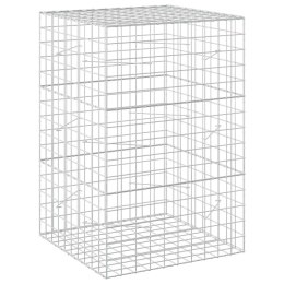 VidaXL Gabion z drutu 3,5 mm i siatką 10x10 cm 100x100x150 cm