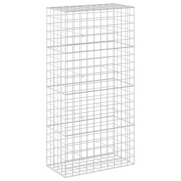 VidaXL Gabion z drutu 3,5 mm i siatką 10x10 cm 100x50x200 cm