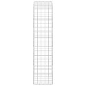 VidaXL Gabion z drutu 3,5 mm i siatką 10x10 cm 100x50x200 cm