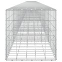 VidaXL Gabion z drutu 3,5 mm i siatką 10x10 cm 1050x50x50 cm