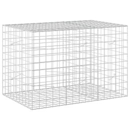 VidaXL Gabion z drutu 3,5 mm i siatką 10x10 cm 150x100x100 cm
