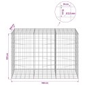 VidaXL Gabion z drutu 3,5 mm i siatką 10x10 cm 150x100x100 cm