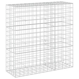 VidaXL Gabion z drutu 3,5 mm i siatką 10x10 cm 150x50x150 cm