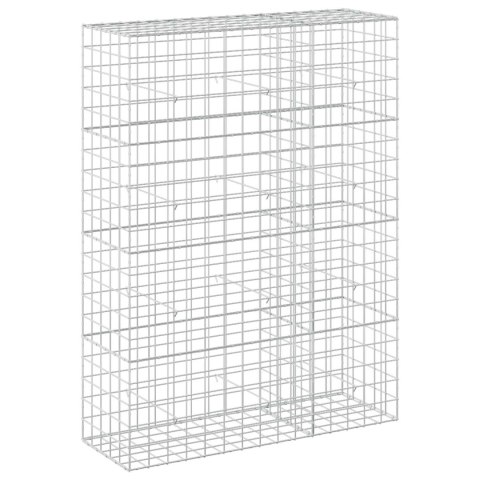 VidaXL Gabion z drutu 3,5 mm i siatką 10x10 cm 150x50x200 cm