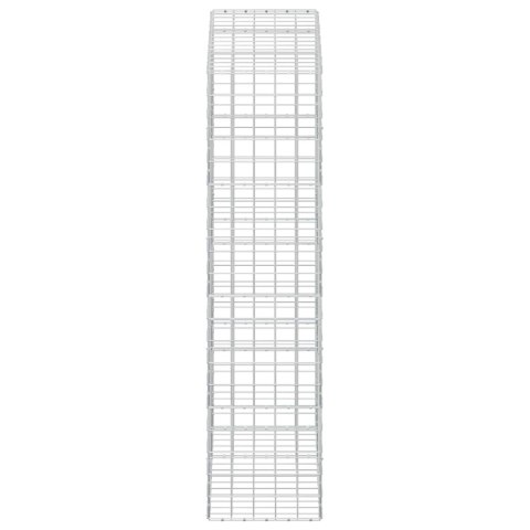 VidaXL Gabion z drutu 3,5 mm i siatką 10x10 cm 150x50x200 cm