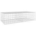 VidaXL Gabion z drutu 3,5 mm i siatką 10x10 cm 200x100x50 cm