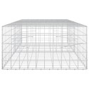 VidaXL Gabion z drutu 3,5 mm i siatką 10x10 cm 200x100x50 cm