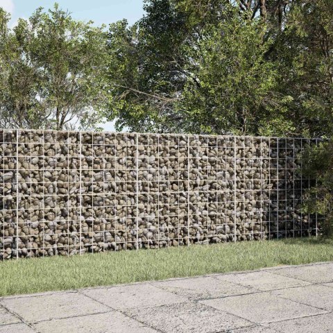 VidaXL Gabion z drutu 3,5 mm i siatką 10x10 cm 200x50x100 cm
