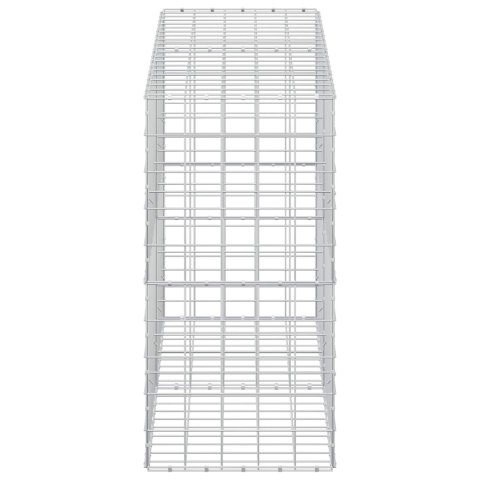 VidaXL Gabion z drutu 3,5 mm i siatką 10x10 cm 200x50x100 cm