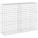 VidaXL Gabion z drutu 3,5 mm i siatką 10x10 cm 200x50x150 cm