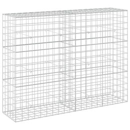 VidaXL Gabion z drutu 3,5 mm i siatką 10x10 cm 200x50x150 cm