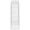VidaXL Gabion z drutu 3,5 mm i siatką 10x10 cm 200x50x150 cm