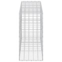 VidaXL Gabion z drutu 3,5 mm i siatką 10x10 cm 250x50x100 cm