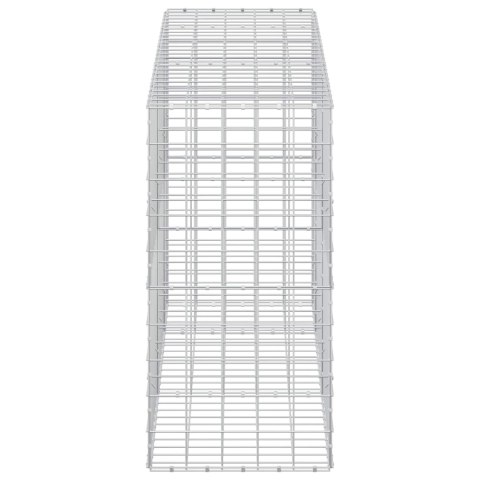 VidaXL Gabion z drutu 3,5 mm i siatką 10x10 cm 250x50x100 cm