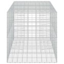 VidaXL Gabion z drutu 3,5 mm i siatką 10x10 cm 350x100x100 cm