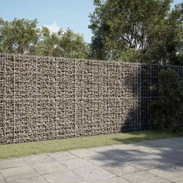 VidaXL Gabion z drutu 3,5 mm i siatką 10x10 cm 350x50x200 cm
