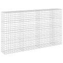 VidaXL Gabion z drutu 3,5 mm i siatką 10x10 cm 350x50x200 cm