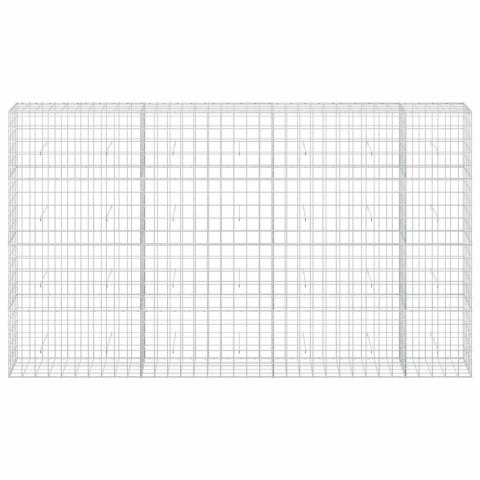 VidaXL Gabion z drutu 3,5 mm i siatką 10x10 cm 350x50x200 cm