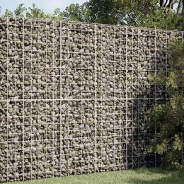 VidaXL Gabion z drutu 3,5 mm i siatką 10x10 cm 50x100x200 cm