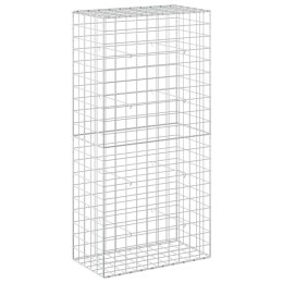 VidaXL Gabion z drutu 3,5 mm i siatką 10x10 cm 50x100x200 cm