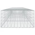 VidaXL Gabion z drutu 3,5 mm i siatką 10x10 cm 550x100x50 cm