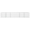 VidaXL Gabion z drutu 3,5 mm i siatką 10x10 cm 600x50x100 cm