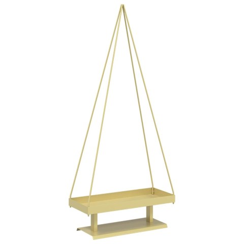 VidaXL Metalowa choinka świąteczna KUOPIO 150 cm Stal złoty