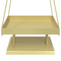 VidaXL Metalowa choinka świąteczna KUOPIO 150 cm Stal złoty