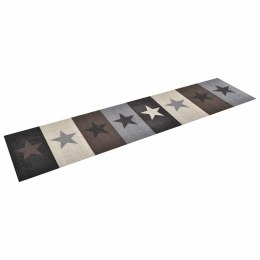 VidaXL Kuchenny dywanik podłogowy Stars, 60x300 cm