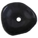 VidaXL Umywalka Szary (32-37) x (27-30) x 12 cm Kamień rzeczny Owalny