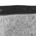 VidaXL Umywalka Szary (32-37) x (27-30) x 12 cm Kamień rzeczny Owalny