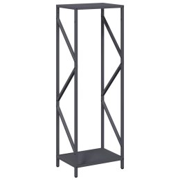 VidaXL Stojak na drewno opałowe antracyt 34x25x100 cm